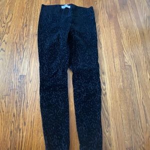 Never-Worn Old Navy High-Waisted Black Leopard Print Pant